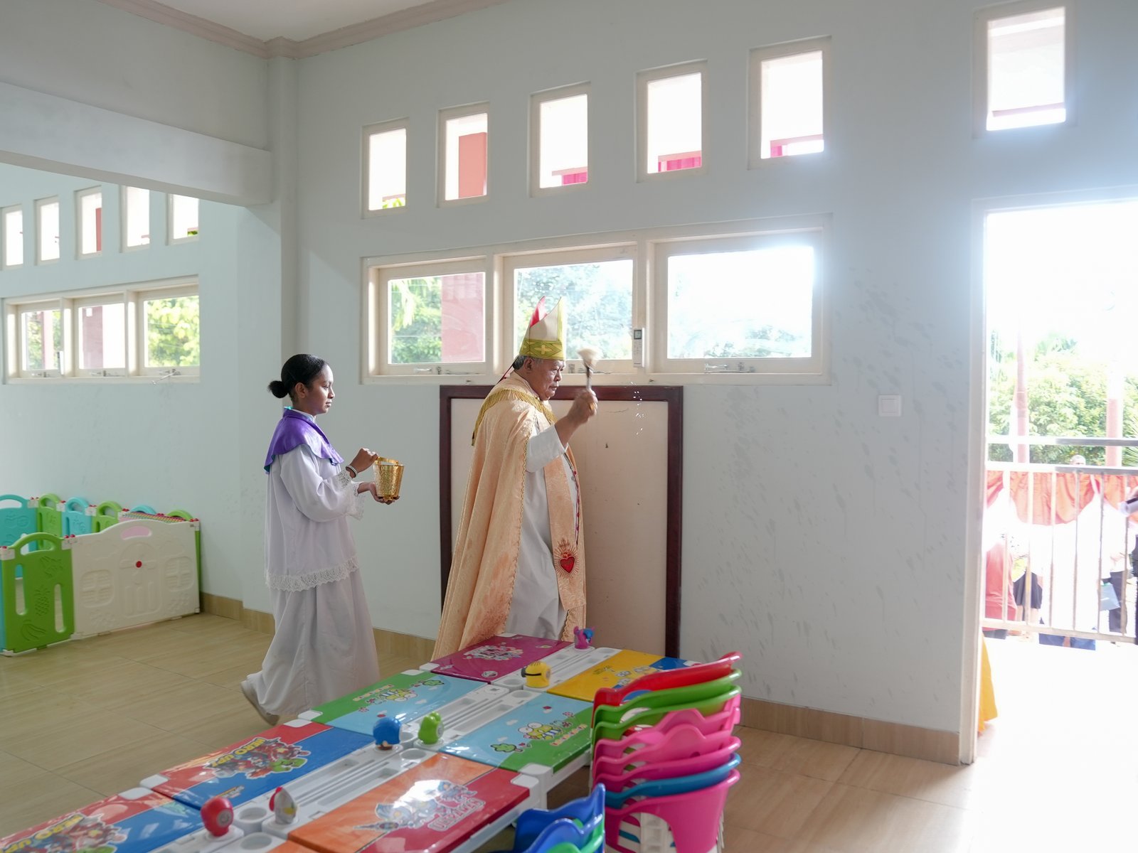 Peresmian dan Pemberkatan Gedung Sekolah Baru Taman Seminari Carlo Acutis