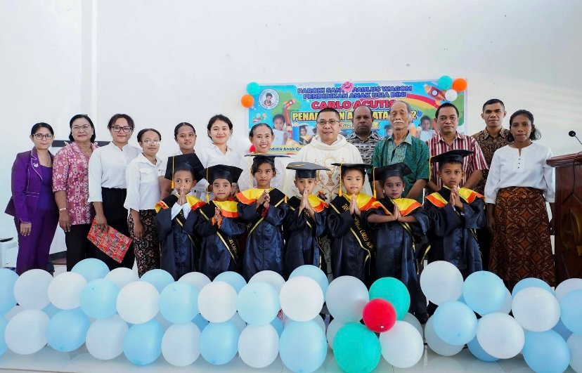 Penamatan Siswa Angkatan Ke-II Taman Seminari Carlo Acutis Fakfak